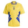 adidas 1994 Швеция Домашняя Футболка с V-образным вырезом Color Block с коротким рукавом Мужские топы JN3714