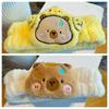 Cartoon Hair Accessories Girl Plush Headband Headband Fashion Capybara Face Wash Headband