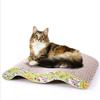 Kitty Cat Scratcher Wavy Edge Scratch Pad Mat Bed Claws Care Interactive Toy For Pet Training