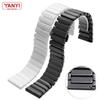 Керамический ремешок для часов 16 мм, браслет, ремешок для часов 20 мм, 22 мм для huawei samsung, быстросъемный ремешок для наручных часов, ремешок для часов 18 мм