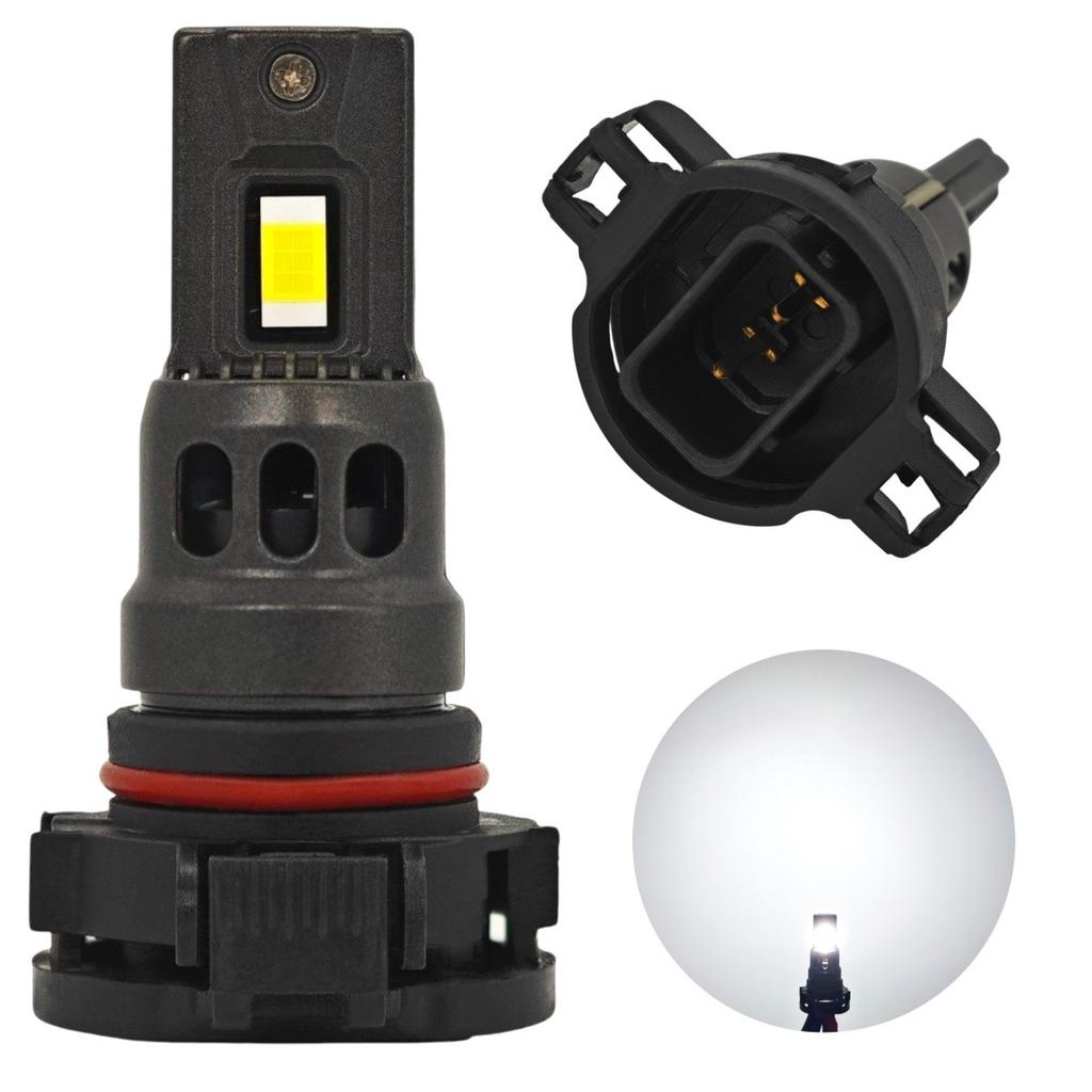 2 шт. Светодиодная лампа H16 PS24W 12-24V 4000лм CANBUS белая мощная внедорожная