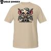 Chibi Vampire Skeleton T-Shirt | Cute Gothic Bat-Winged Undead | Cartoon Tee
