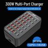 30-портовая USB-станция для быстрой зарядки с поддержкой PD