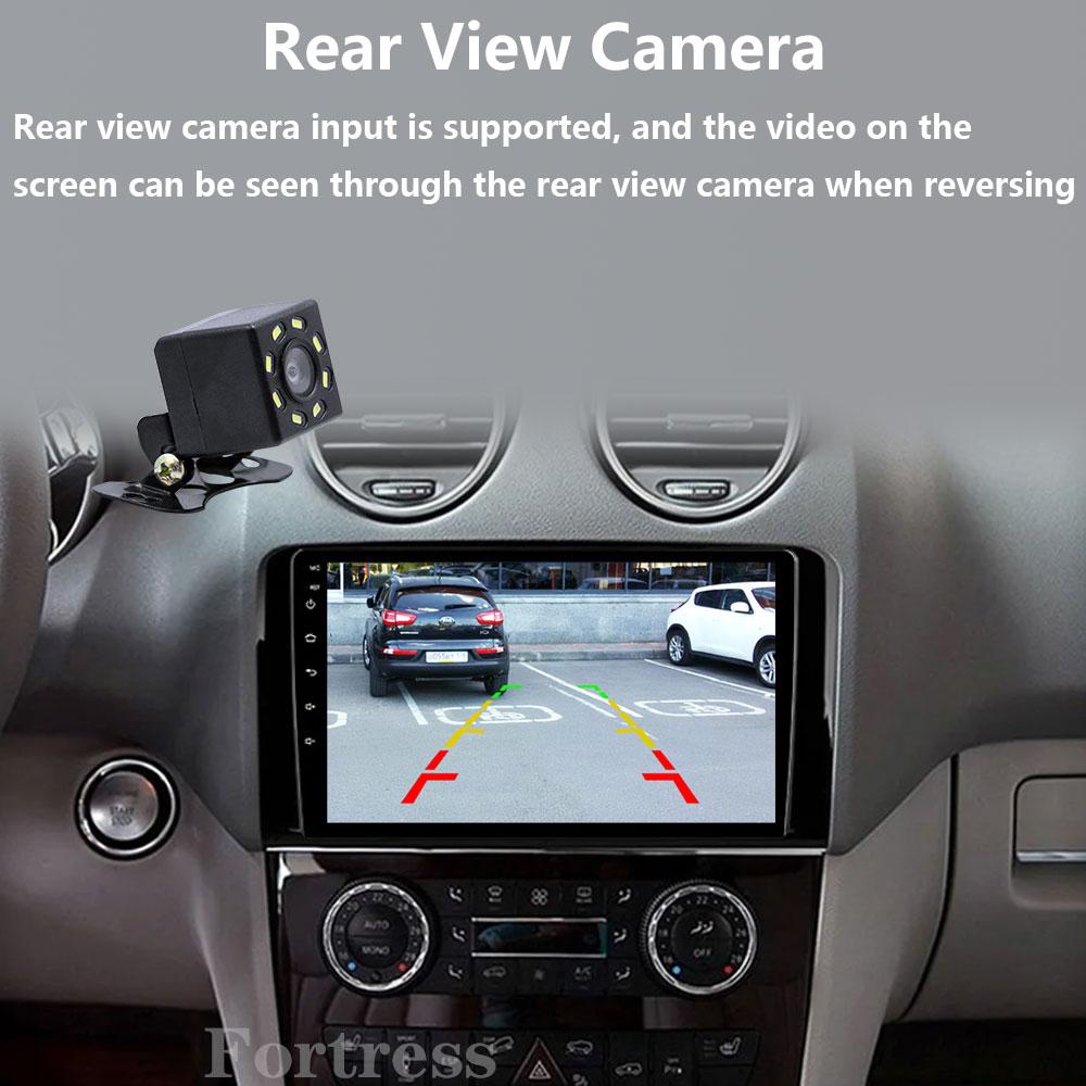 Android 14Автомобильный Радио Стерео Мультимедийный Плеер GPS Для Mercedes Benz M-Class W164 GL-Class X164 ML GL RDS Carplay 2 Din Головное Устройство