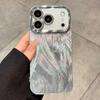 Роскошный блестящий лазерный чехол для телефона iPhone 17 Air 16 15 14 13 12 11 Pro Max Plus Защита камеры Ударопрочный бампер Задняя крышка