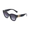 Miu Miu Logo Design Cat Eye Sunglasses Women sunglasses Black SMU01YF-1AB5D1