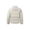 Li Ning Sports Trend Series Embroidered Logo Stand Collar Warm Down Jacket Winter Men Outerwear White AYMR455-2