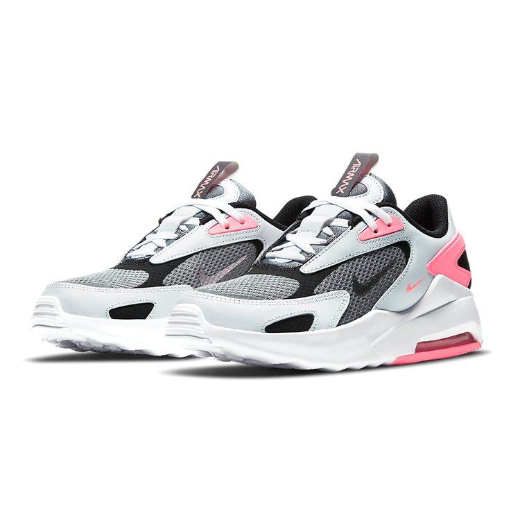 Nike Air Max Bolt Амортизация Устойчивость к истиранию Низкие Беговые кроссовки Черный Белый Розовый Унисекс CW1626-003