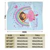 Warm BlanketChild Decorative Cartoon D-Dora The E-Explorer Adventure Throw Blanket For Outdoor Comfortable Sofa Bed Cover