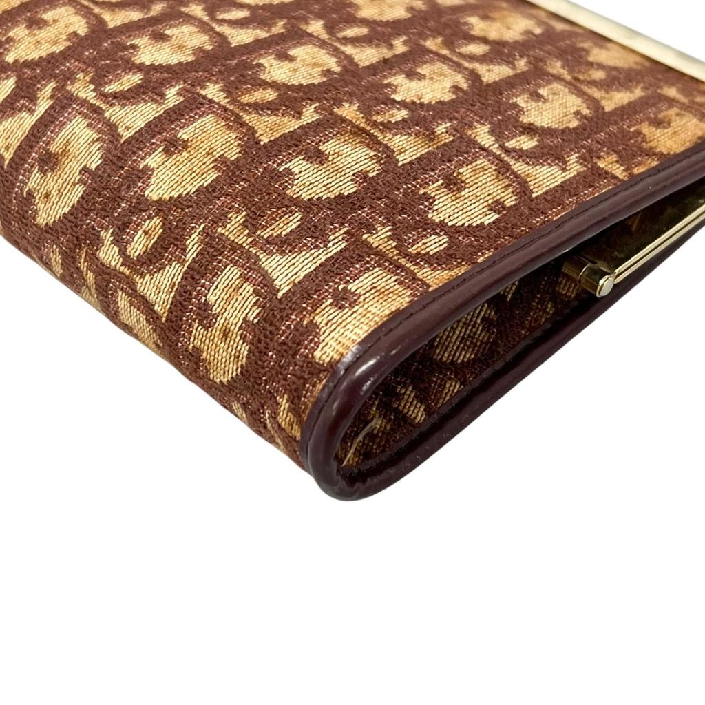 Dior Old dior Clutch bag Brown Women Trotter Pattern used