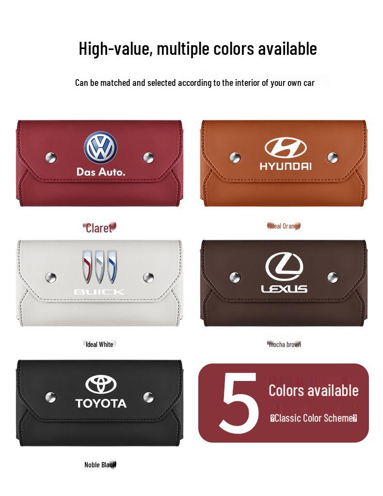 Универсальный Держатель для Солнцезащитных Очков и Контейнер на Козырек Автомобиля