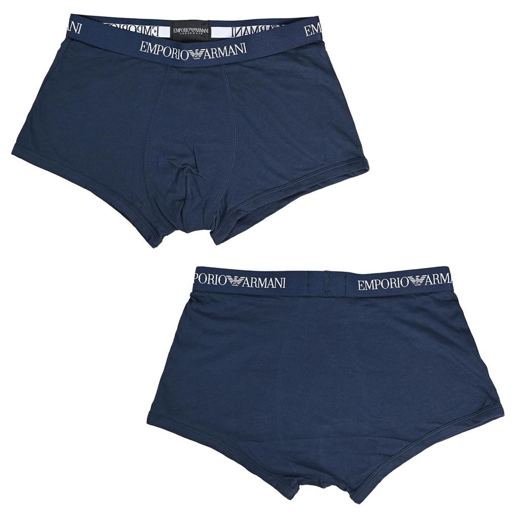 Emporio Armani Underwear Boxer Shorts 3 Pack Black Navy Gray M Size 111610 CC722 94235 M Men's [Item]