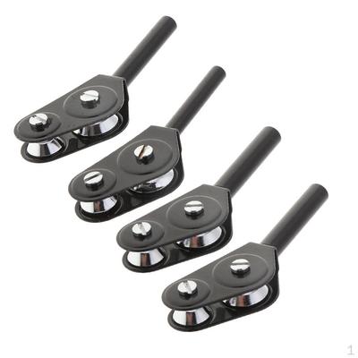 4 шт. Ролик направляющего кольца для удочки, подшипник из нержавеющей стали, для троллинга с лодки