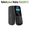 Восстановленный Nokia Оригинальный Nokia 130 (2017) GSM 900 / 1800 Двухсимочный разблокированный мобильный телефон с 2 SIM