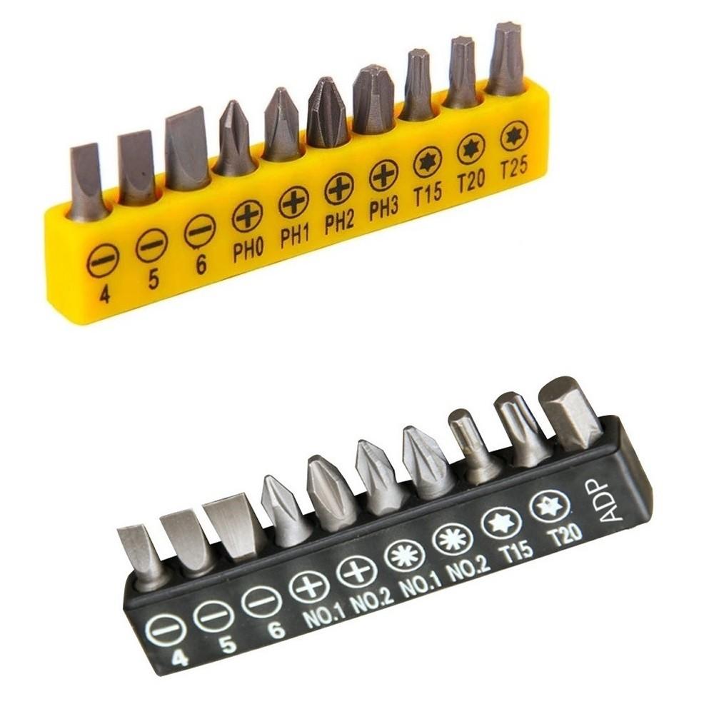 Anti Slip Insert Bit Set Electric Screwdriver Flat Head