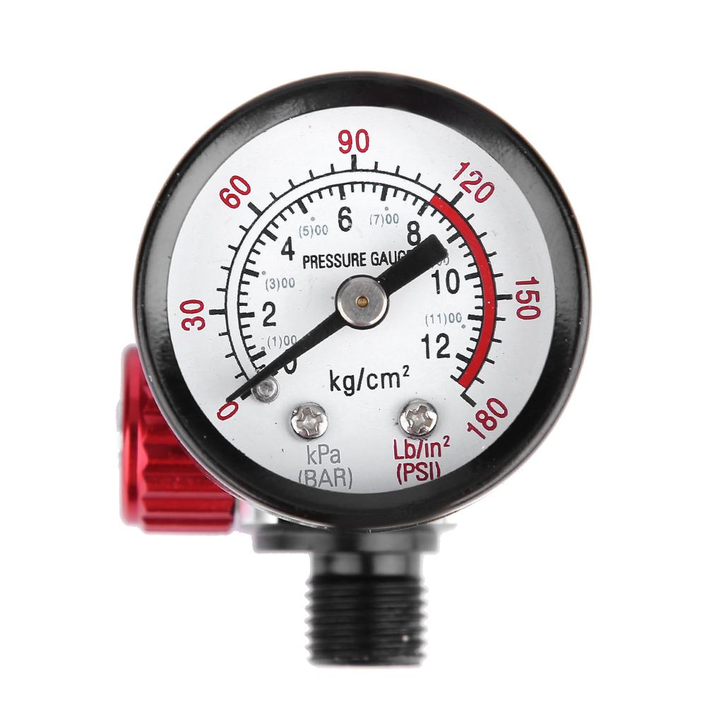 1 4 BSP Автоматический краскопульт Регулятор воздуха с манометром Диафрагменное управление DH