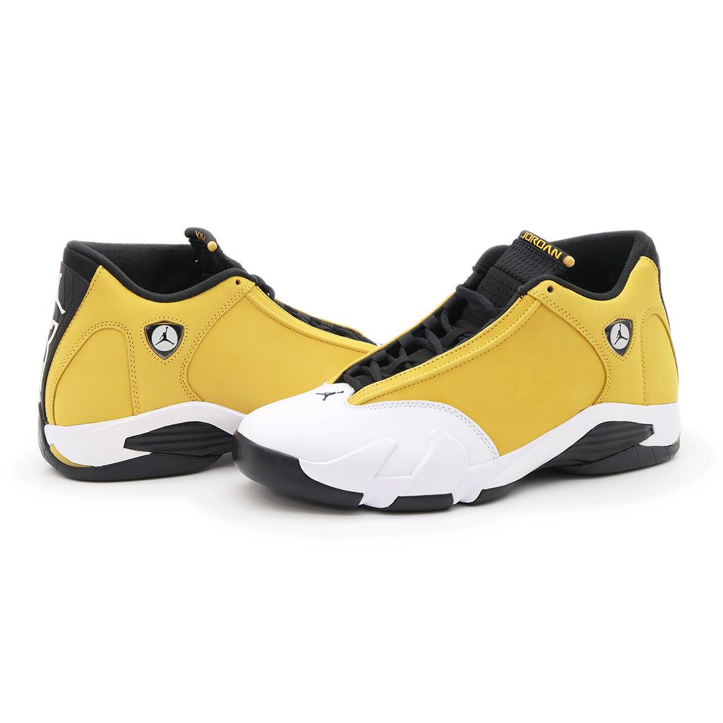 487471-701 Nike Air Jordan 14 Retro Светлый имбирь Черный Белый (Мужской)