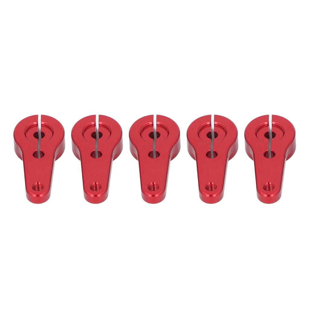 5 Pcs 25T M3 Aluminum Alloy RC Servo Horns Arms 31mm Metal Steering Arms for RC Car for Redcat for Axial for Scx10 for