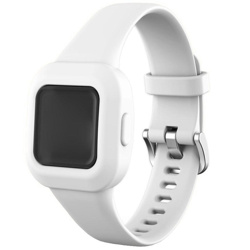 Silicone Strap for Garmin Vivofit Jr 3, White