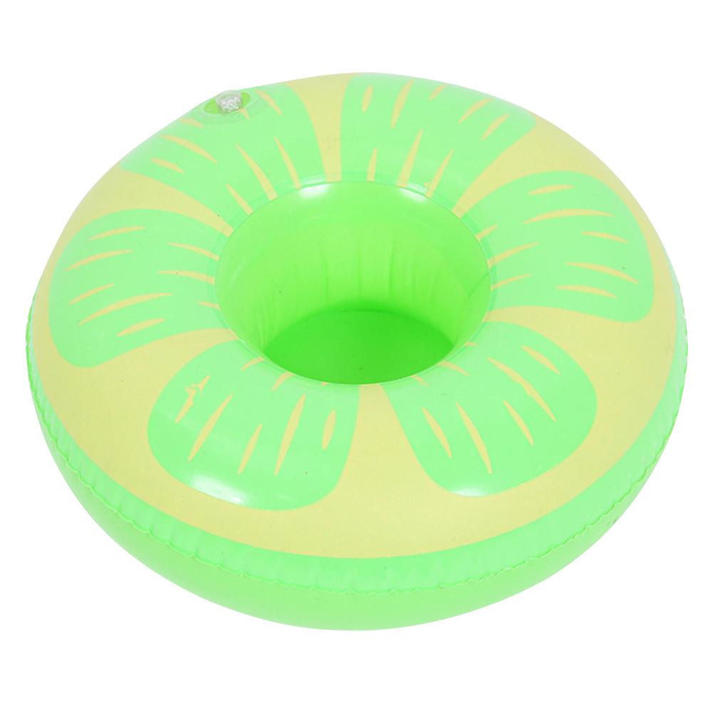 Floating Cup Holder Inflatable Swimming Pool Drink Cup Stand Cooler Table Party Supplies Gift for Family Friends