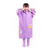 Children's EVA Cartoon Raincoat with Backpack Slot