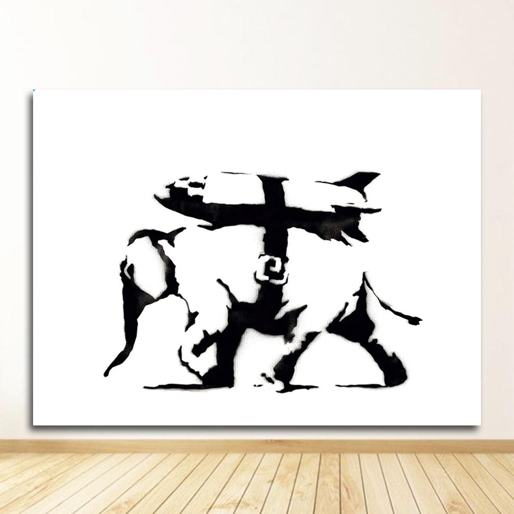 Картина на холсте Бэнкси, абстрактный декор Куадрос, настенная живопись на холсте, скандинавские постеры и принты, настенные панно для гостиной