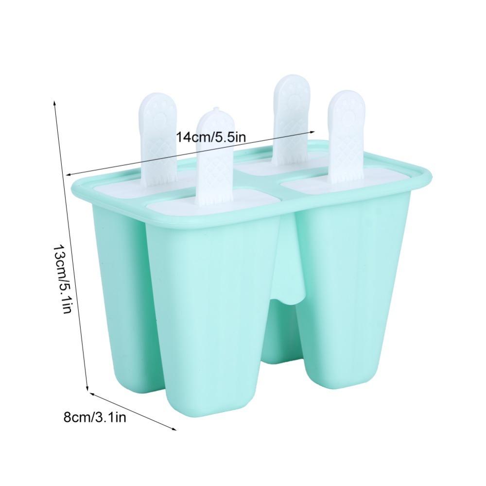 Easy Release Ice Cream Mold Reusable Silicone Mold Durable Popsicle Mold Hot Summer