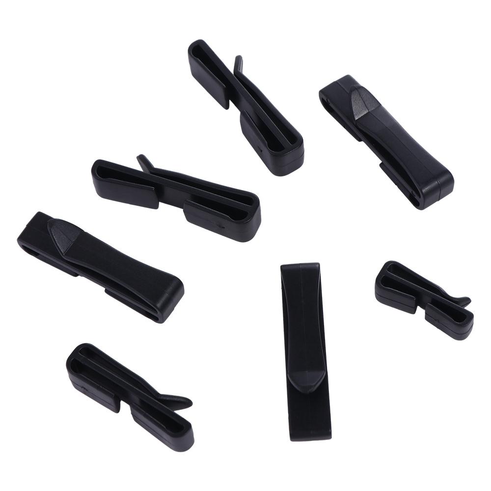 Woven Belt Buckle Keyhole Clamp Fixer Buckle Waist Belt Clip Mask Clip Helmet Clip Strap Buckle
