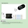 Dimmer Switch, DC 12V-24V 18A PWM LED Light Strip Dimmer with Dimmable Slide Remote Control, Adjust