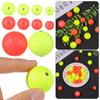10PCS Hot EPS Rig Rigging Material Bottom Foam Floats Ball Beans Fishing Floats Beads