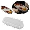 Simple Boats Shape Storage Tray Silicone Mold DIY Candle Holder Epoxy Resin Molds Crafts Coaster Plate Plaster Mold