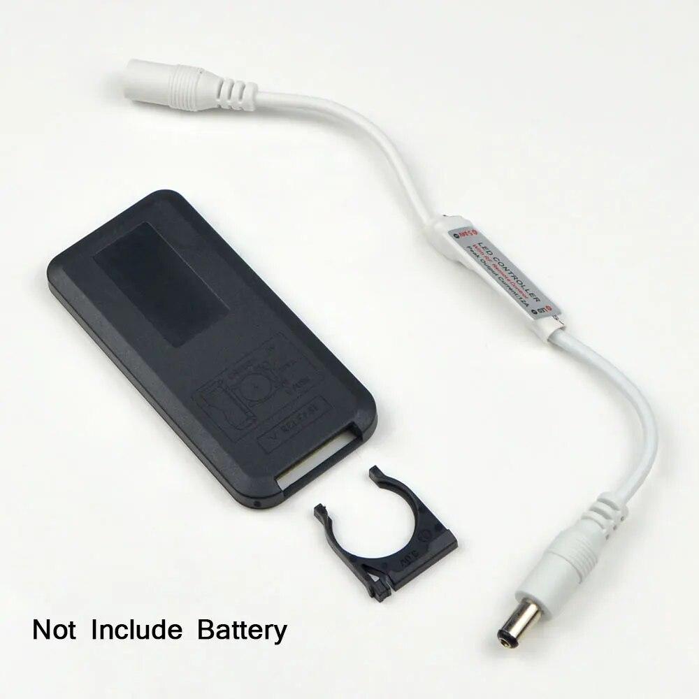 12 В 24 В RF дистанционный светодиодный контроллер для светодиодной ленты, неоновый свет 5050/2835/COB, регулировка яркости, затемнение