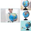 Vibrant Blue Pvc Globe 14.16cm High Definition Earth Model For Classroom Learning In English And Chinese