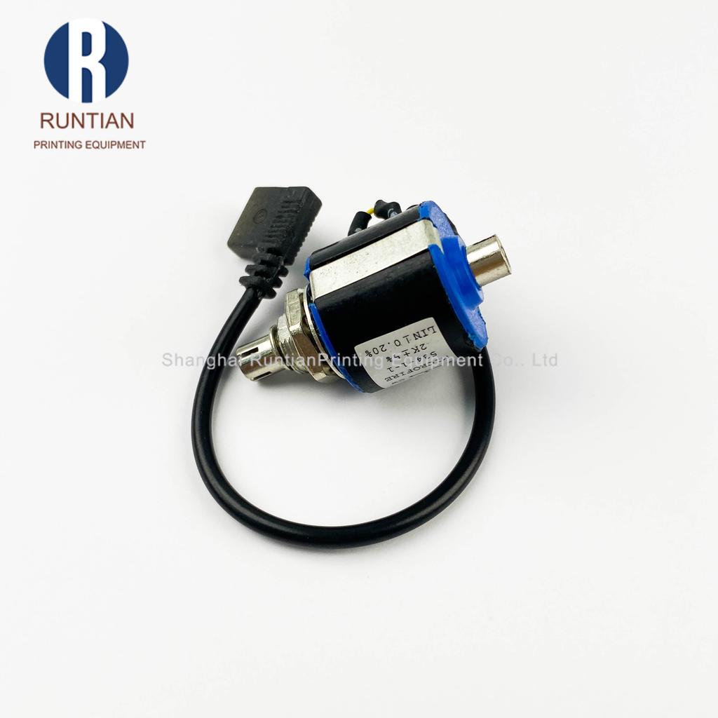 High Quality 71.186.5321 MV.057.334 Potentiometer Offset Printing Machine Spare Parts New Condition for Printers Printing Shops