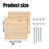 adjustable Wooden Book Press Binding Kits Bookbinding Supplies Paper for Photo Albums