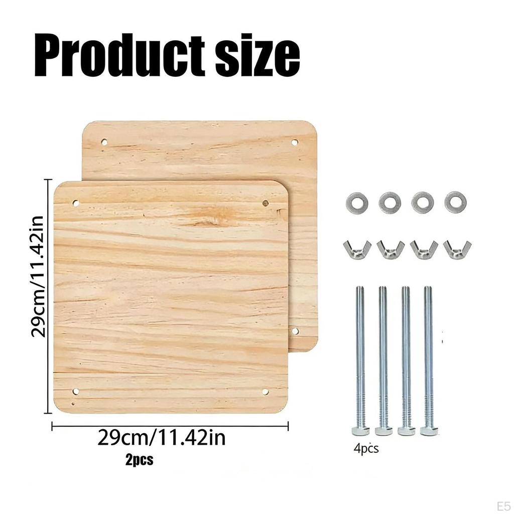 adjustable Wooden Book Press Binding Kits Bookbinding Supplies Paper for Photo Albums