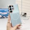 Ультратонкий металлический цвет для чехла Magsafe для Samsung Galaxy S26 S25 S24 S23 FE Plus Ultra Матовый Ударопрочный Магнитный Чехол Capa
