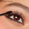 YOUNG VISION 1-компонентная тушь для ресниц Black Silver Tube, водостойкая, подкручивающая, с эффектом объема, тушь Silver Tube Black Brushed Fiber
