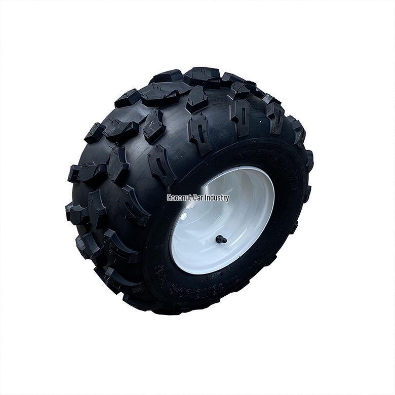 Комплект задней оси для трехколесного картинга: Шины 19X7-8 и 18X9.50-8 на гольф-дисках