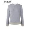 PORTS Women's Long-Sleeve Knit Round Neck Pullover