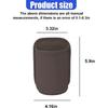 Leather Car Cup Holder, Hanging Automotive Back Seat Bottle Holders, Scratch-Resistant Vehicle Door Drink Holder, Clip-On Auto Organizer Accessories