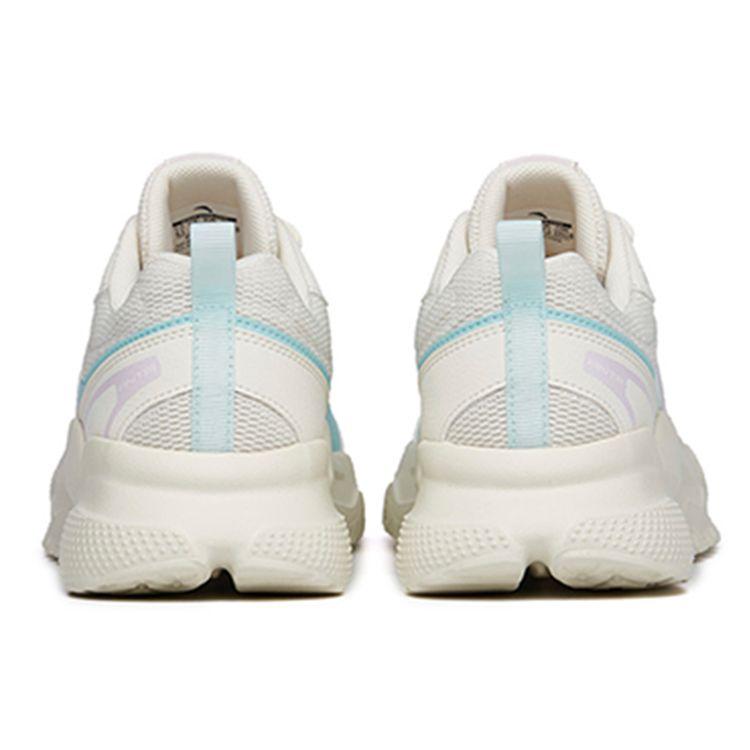 Anta Удобные амортизирующие нескользящие износостойкие низкие повседневные туфли женские кроссовки белые синие 922218872-1