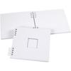Scrapbook - Hardcover Photo Album with Spiral Binding - Cover with Square Window. Ref 20445