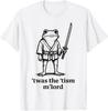 Смешная аутизм twas the tism m lord frog мем неуместная Футболка