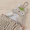 Senko My Neighbor Totoro Fluffy Hand 15 x 20 cm using the 65608 Towel, Approx. (when loop), Beige, Absorbent, Quick-Drying Microfiber,