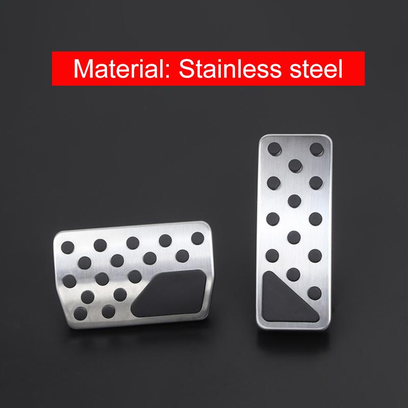 Для Jeep Grand Cherokee WK2 2011 2012 2013 2014 2015 2016 2017 2018 автомобильные педали акселератора тормоза чехол накладка