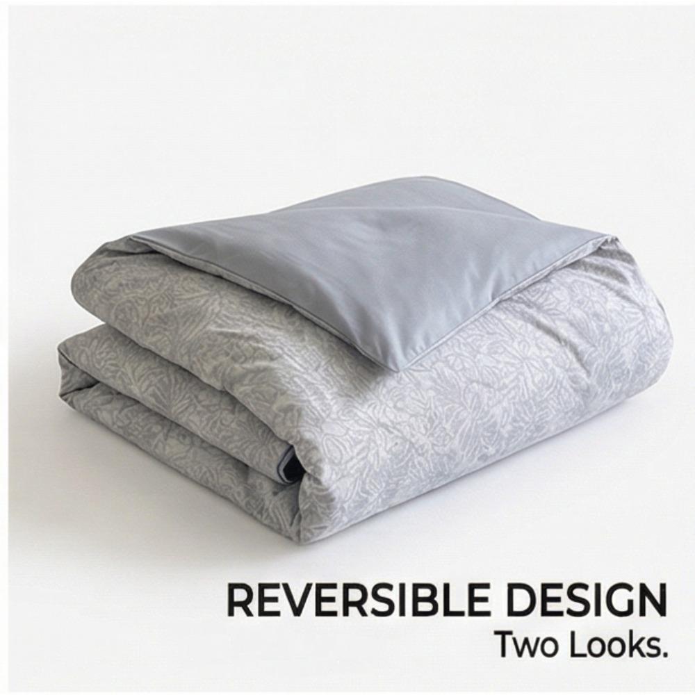 Постельное белье из чистого хлопка с начесом - Полный комплект из четырех предметов, включая простыни и наволочки из 100% хлопка - Трехкомпонентный комплект постельного белья