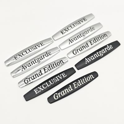 2 шт. 3D Металлический Логотип Avantgarde EXCLUSIVE Наклейка Эмблема Grand Edition Значок на Крыло Автомобиля