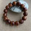 Hainan Flower Pear Buddha Bead Old Type Bracelet for Men and Women of The Same High-quality 15mm Wooden Bracelet