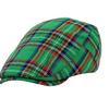 Охотничья кепка в клетку, спортивная, для бега, для улицы, для гольфа, мужская, женская CA594 [Белый Клык] (зеленый)